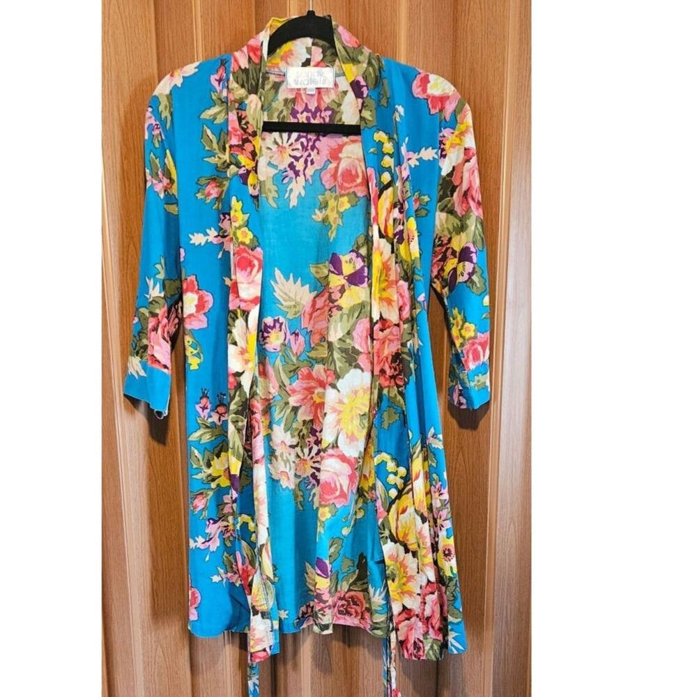 Sandy Waters Bright Light Weight Beach Cover-up
